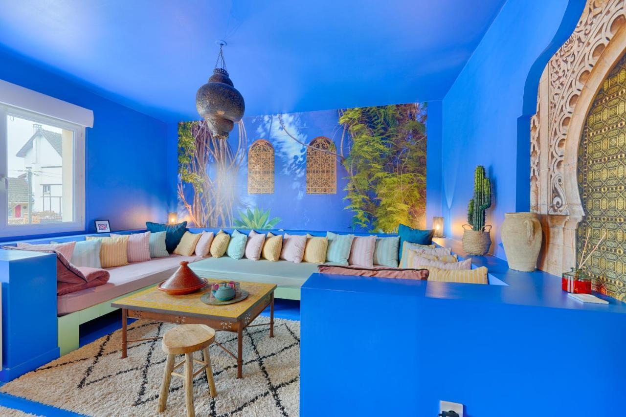 Luxury Jardin Majorelle Paris Orly Avec Jacuzzi Vigneux-sur-Seine Exterior foto