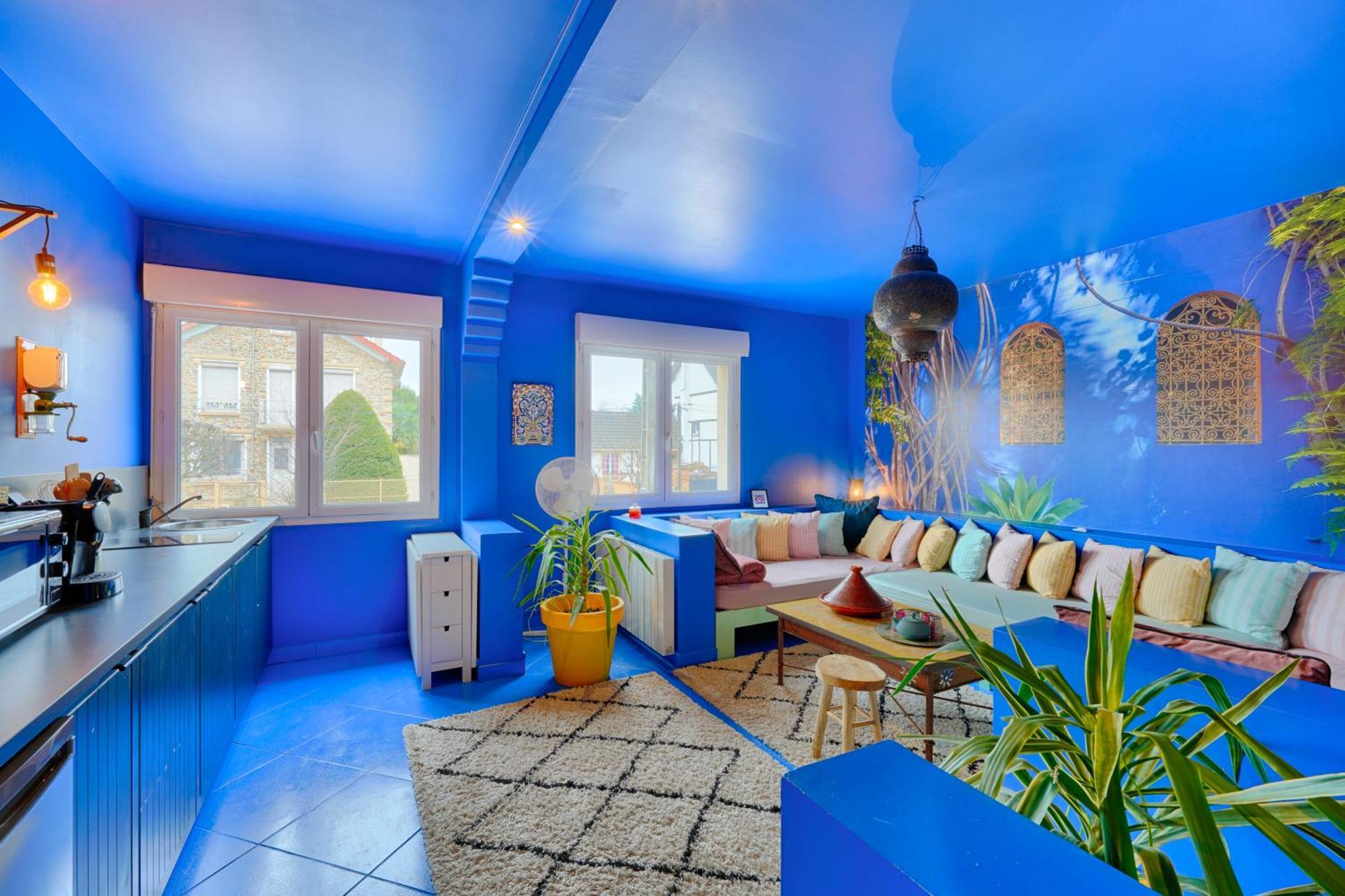 Luxury Jardin Majorelle Paris Orly Avec Jacuzzi Vigneux-sur-Seine Exterior foto